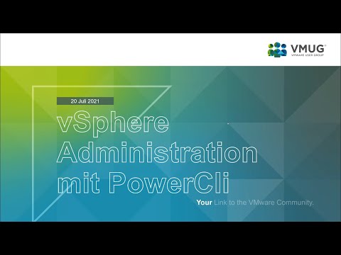 VMware vSphere Administration mit PowerCli