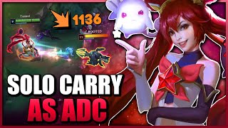 How To SOLO CARRY Bad Teammates In SoloQ As ADC By Being Tilt-Proof!