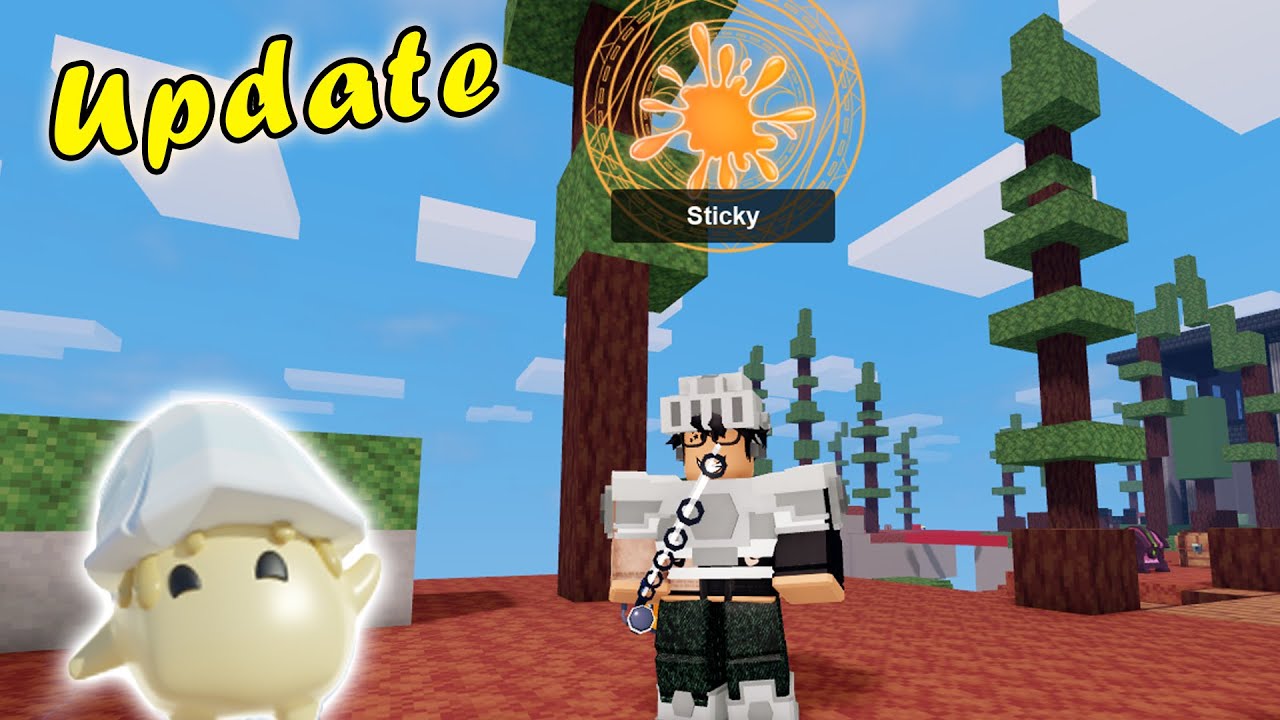 🔴 The NEW Sticky 🎨 Enchantment is OP | Roblox Bedwars - YouTube