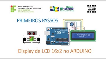 Primeiros Passos Display de LCD 16x2 utilizando ARDUINO no TINKERCAD aula 2 (programação).