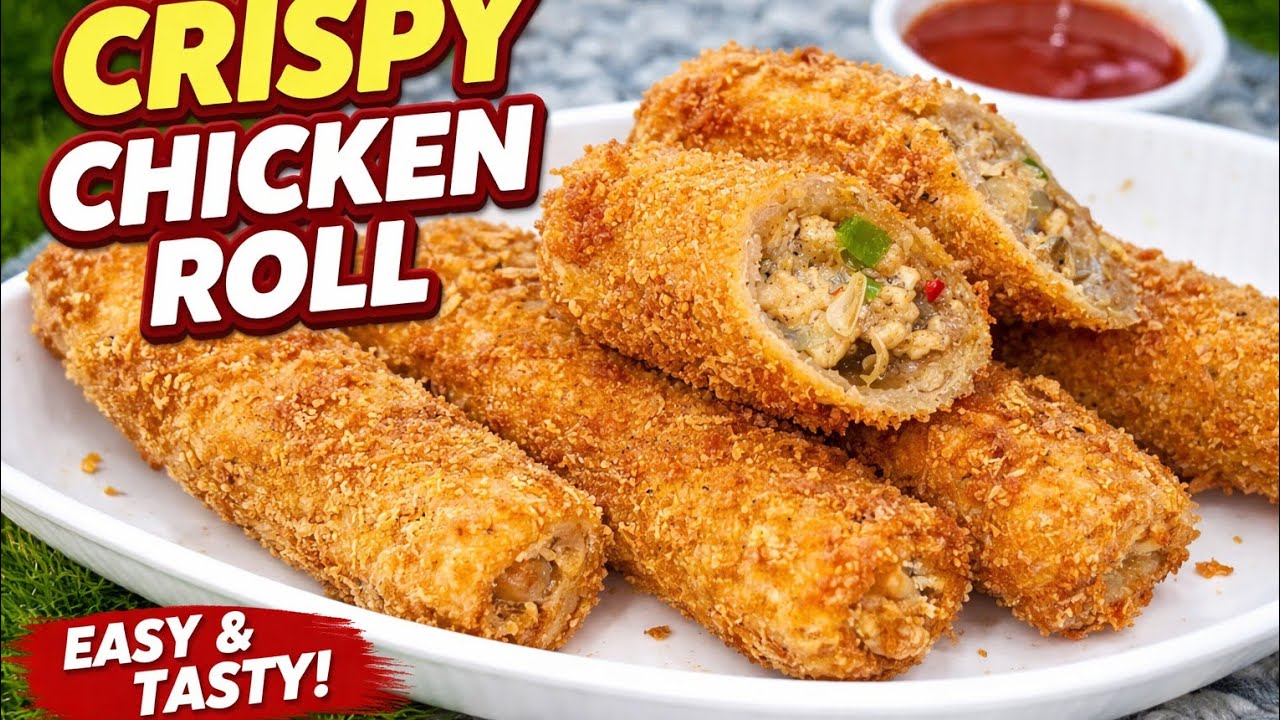 Chicken Spring Roll Banane Ka Perfect Tarika 💯 No Fail Crispy Recipe by Mumtaz.