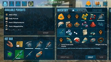 How To Switch To A Tranq Arrow | Ark: Survival Evolved | Mobile Version