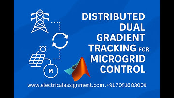 Distributed Dual Gradient Tracking for Microgrid Control | MATLAB Code & Simulation Tutorial