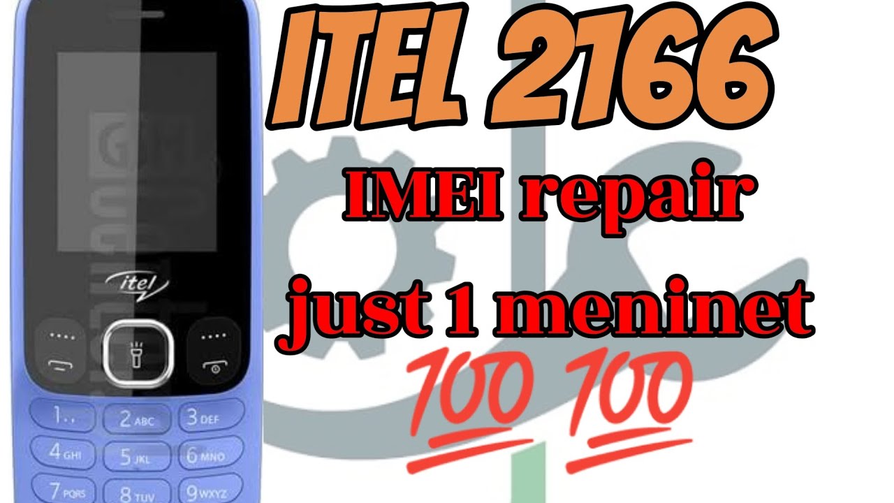 itel 2166 IMEI repair ! itel 2166 inveld Sim problem 