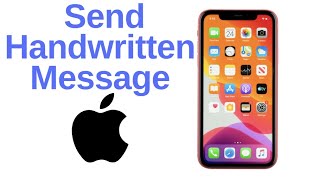How to Send a Handwritten Message on Your iPhone