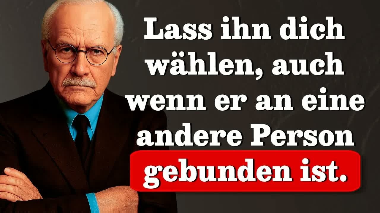 So Entscheidet Er Sich Für Dich – Selbst Wenn Er Gebunden Ist – Carl Jung