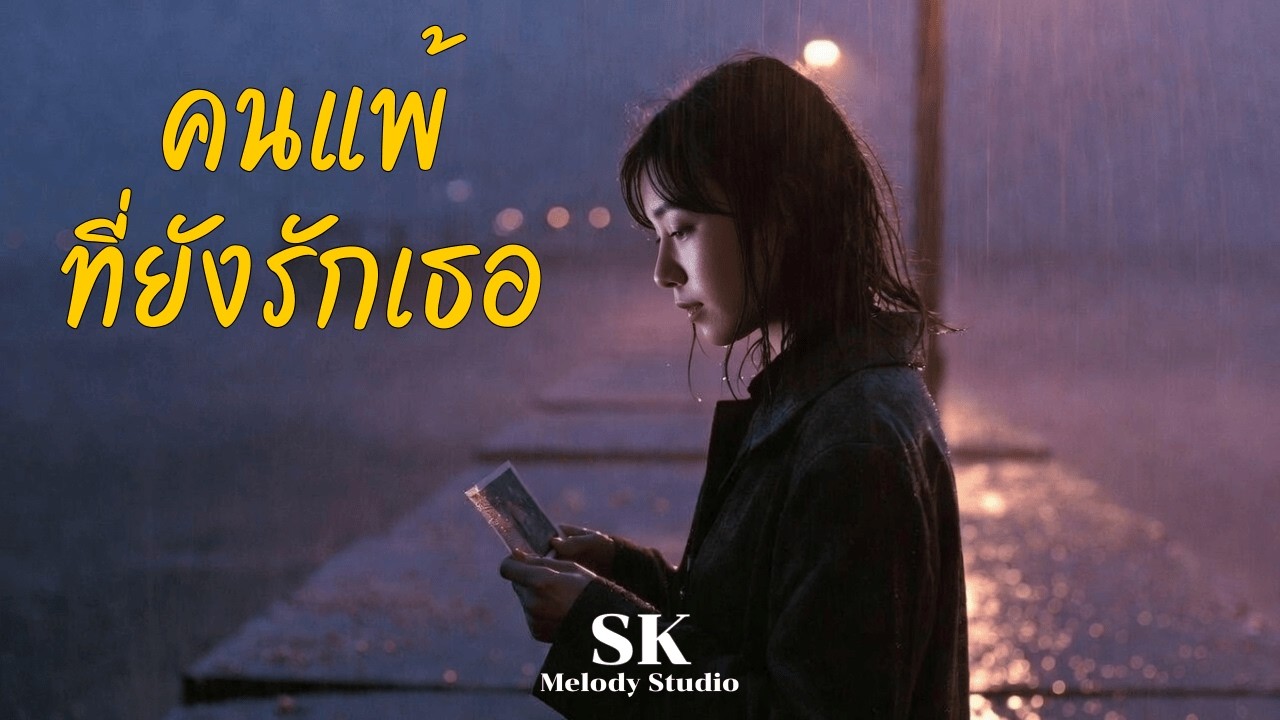 คนแพ้ที่ยังรักเธอ - SK Melody Studio [Official Audio Lyric Version]