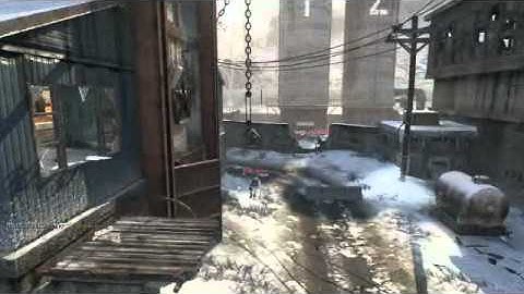 BringinDaWaves - Black Ops Amazing random tomahawk kill across map on WMD