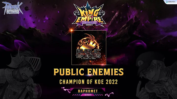 The Winner "Public Enemies" CHAMPION OF KOE 2022