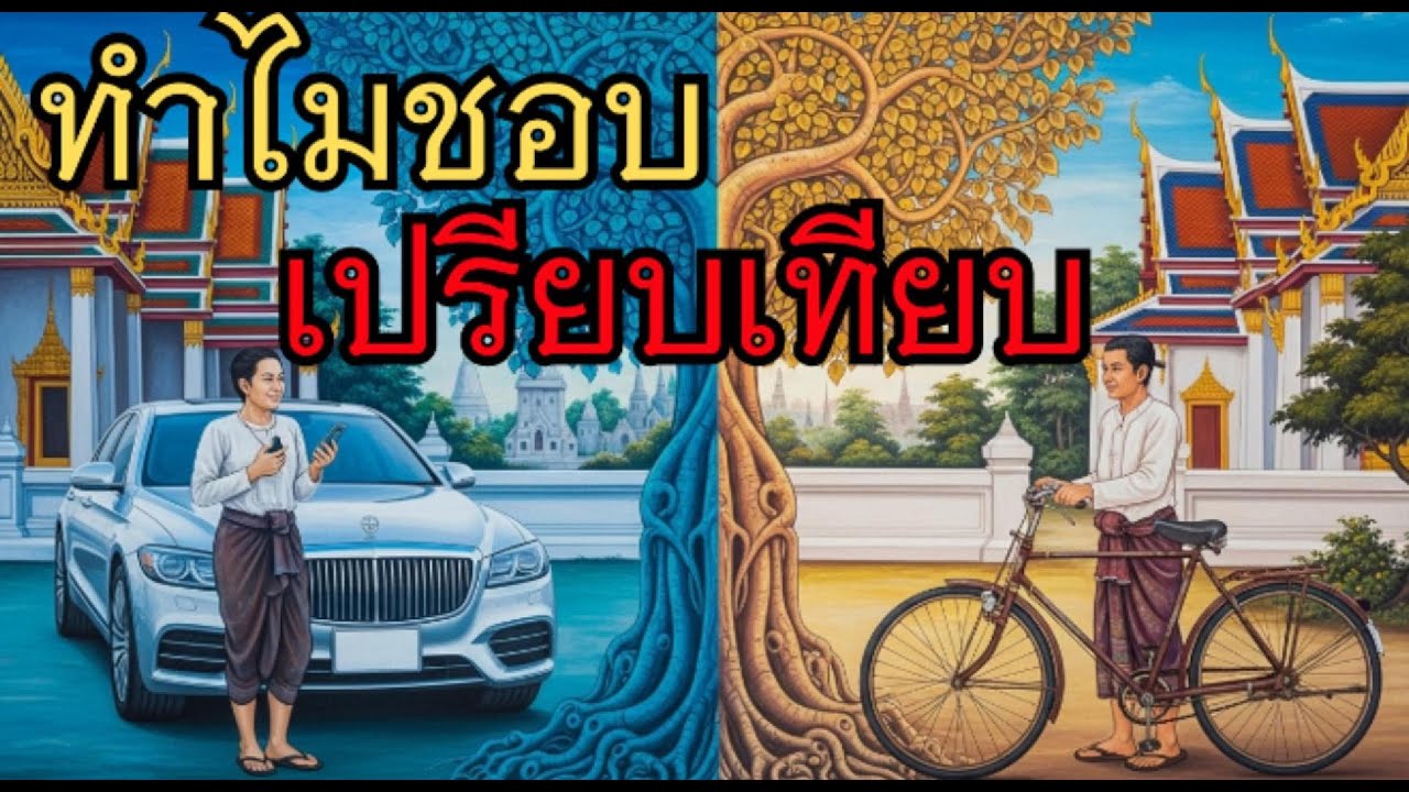 ทำไมเราชอบเปรียบเทียบตัวเองกับคนอื่น