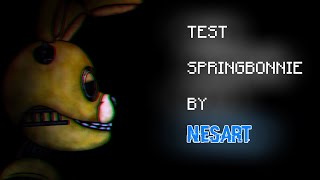 (Dc2/Fnaf/Short) Test SpringBonnie By @NesArtAnimates | Song: Torn Alive 