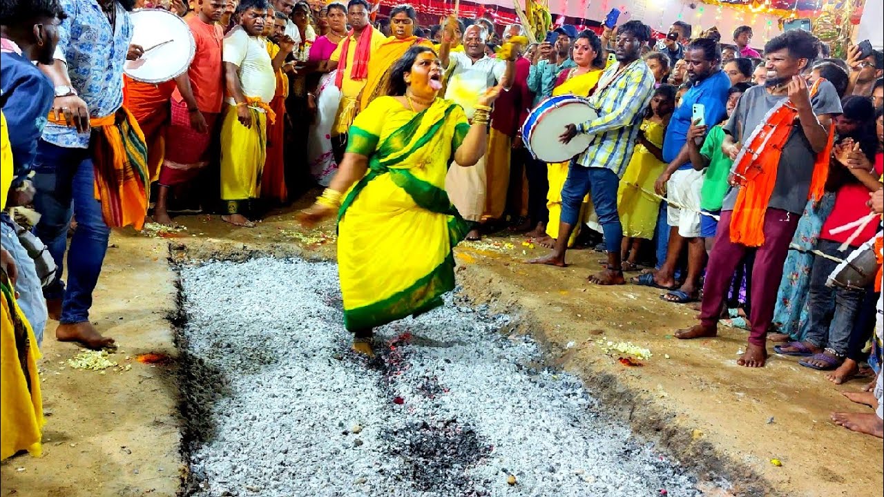 Baiyyappanahalli Fire walk Festival | Angala Parameswari Amman | Aadi Festival | தீ மிதி திருவிழா