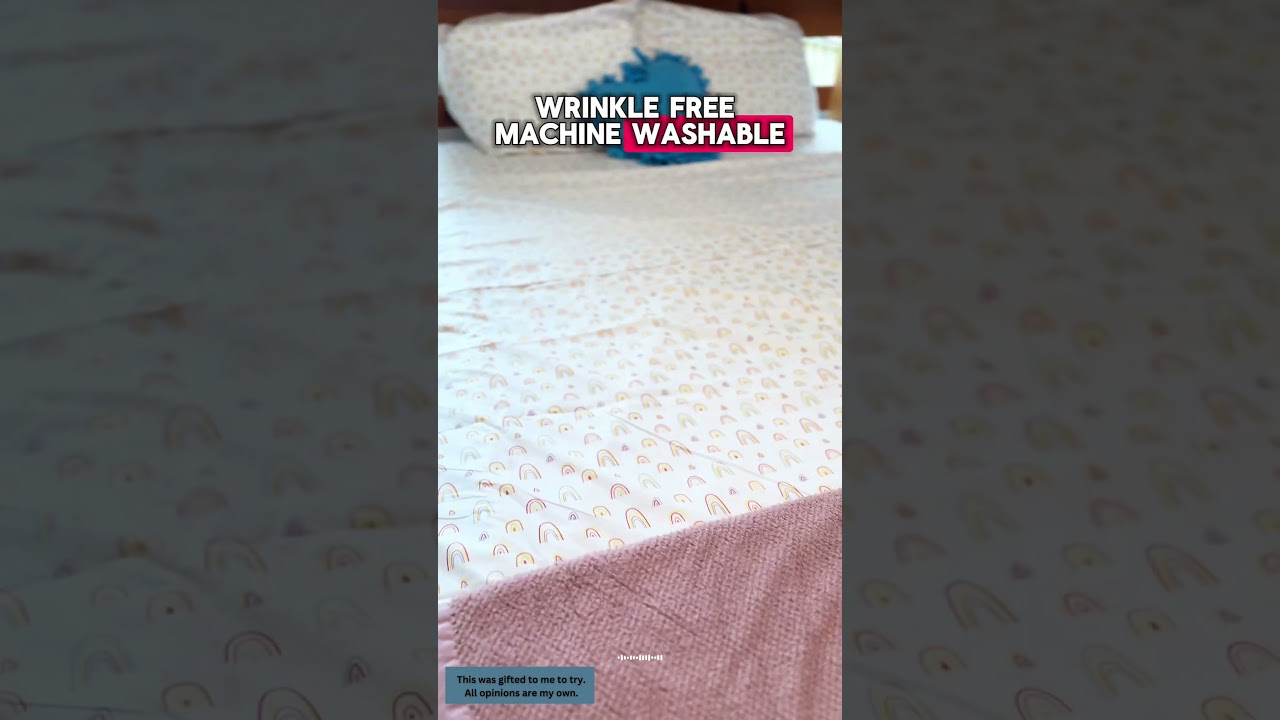 Best Kids' Sheet Set - NO Budge Sheets from CGK Unlimited Kids Rainbows Bed Sheets for Kids Snug Fit