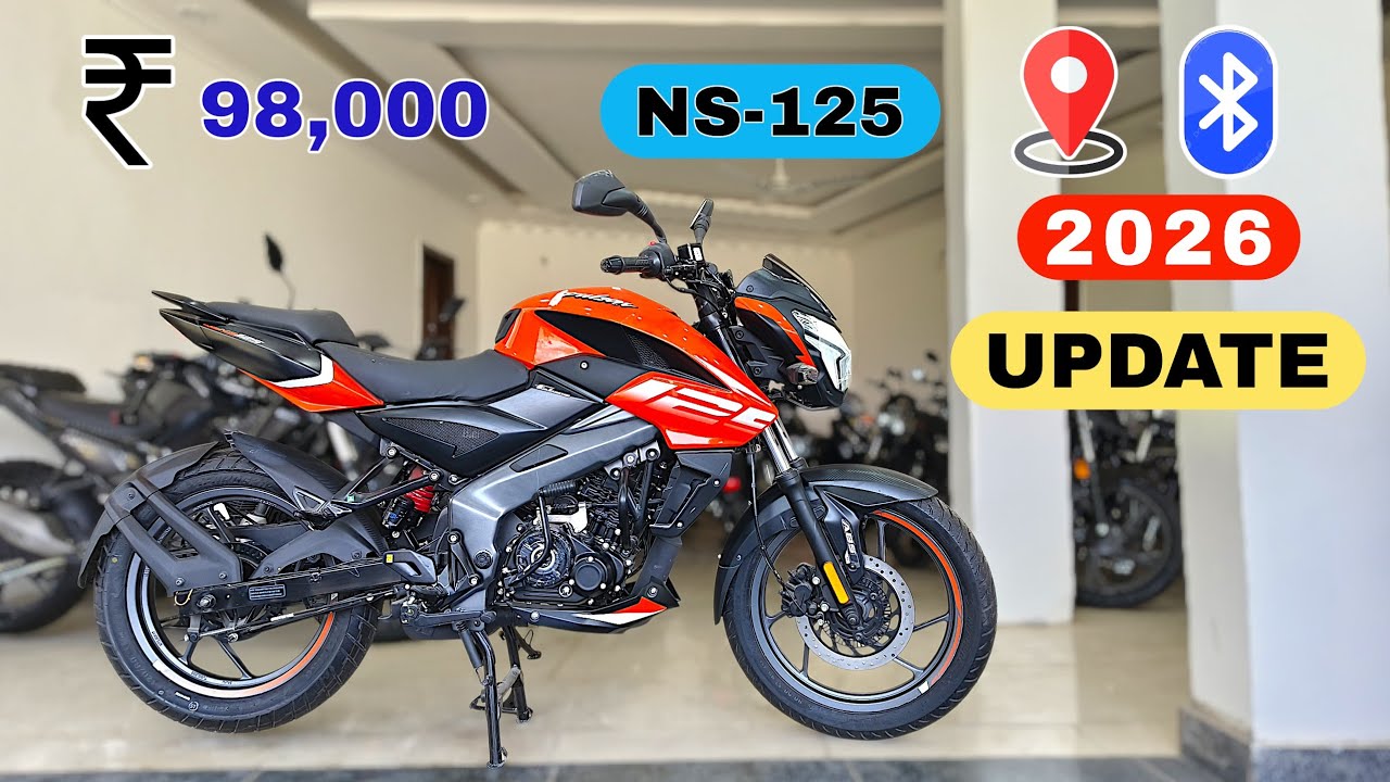 All New Bajaj Pulsar NS 125 ABS -OBD 2B Sensor 2026 Model | On Road Price New Features Bluetooth