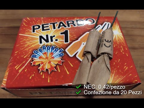 Test Petardo POP POP di NEW PIROTECNICA 2000 