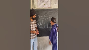 Mirror image challenge/ innovative ideas #education #school #challenge #creativeideas #viralshorts