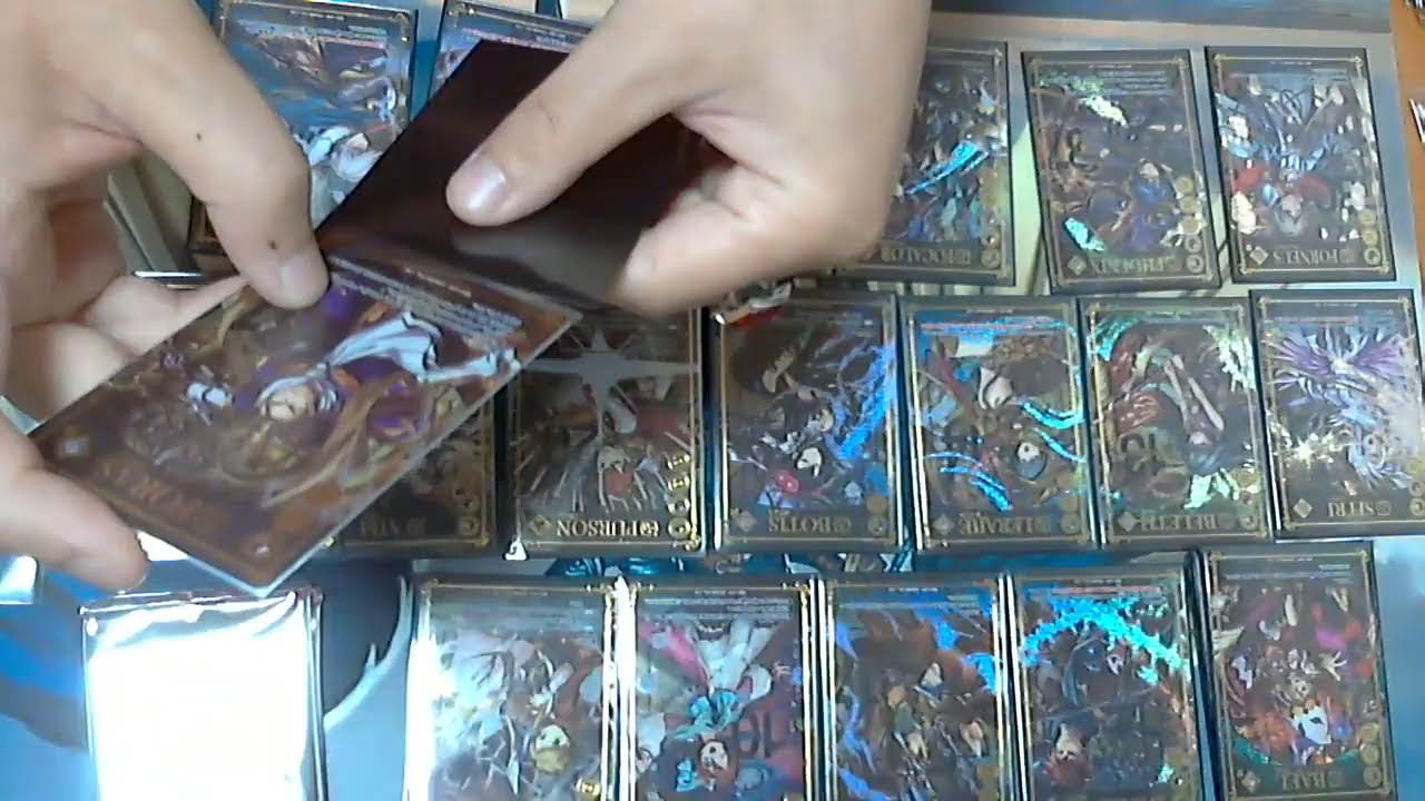 メギド72 カードゲーム THE Foton ドレスアップパック開封 - YouTube