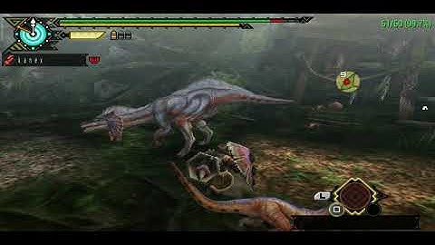 Gameplay Monster hunter portable 3rd HD 60 fps android PPSSPP