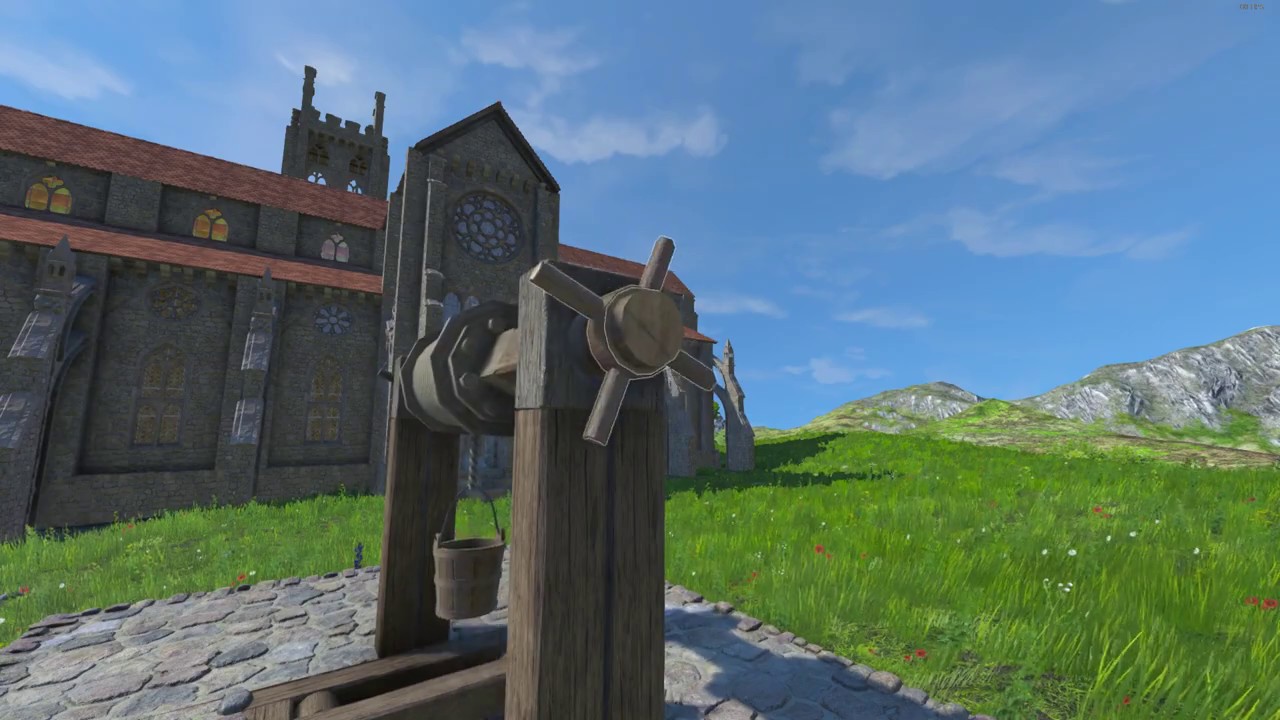 Medieval Engineers Mod Water Generating Well / Water Bucket YouTube