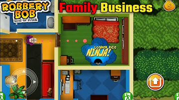 Robbery Bob family Business || Robbery Bob chapter 1 level 14 (Android/IOS)