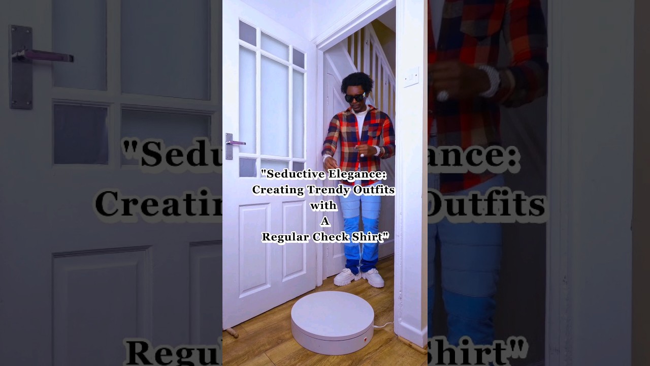 SEDUCTIVE ELEGANCE: CREATING TRENDY OUTFIT WITH A REGULAR CHECK Sharkcoolstyles 