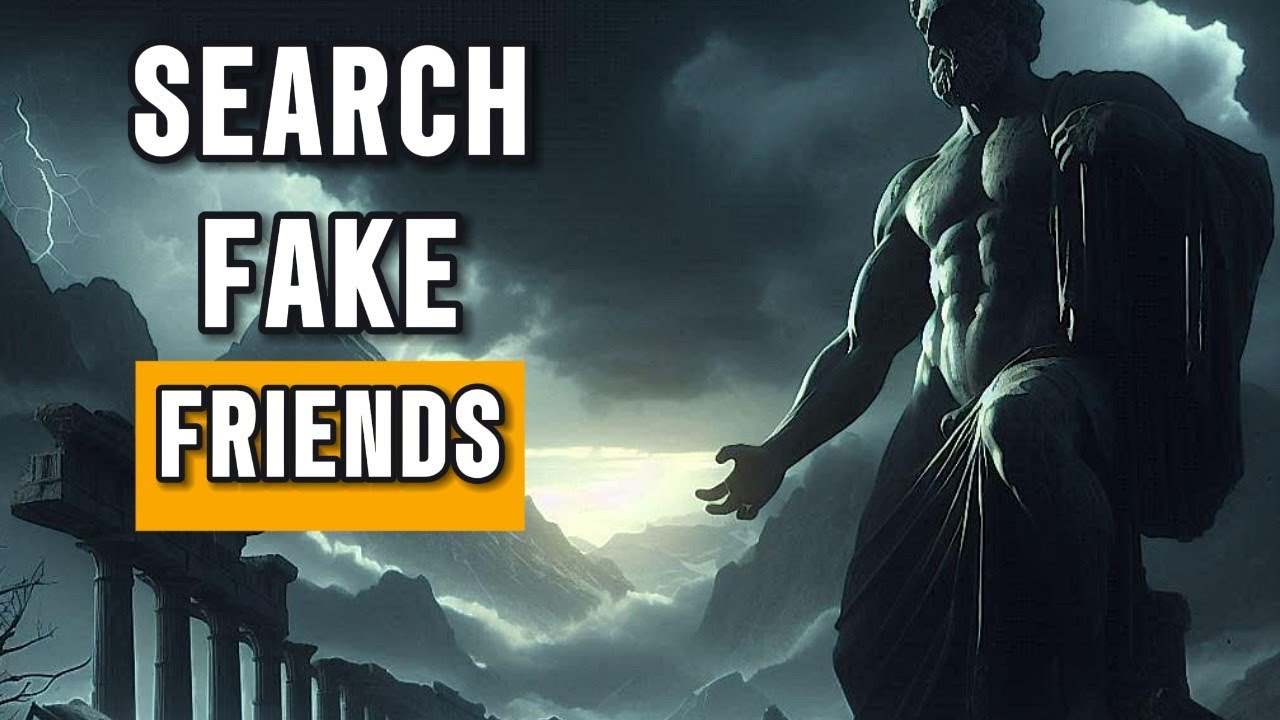 TYPES OF FAKE FRIENDS: HOW TO IDENTIFY | STOICISM