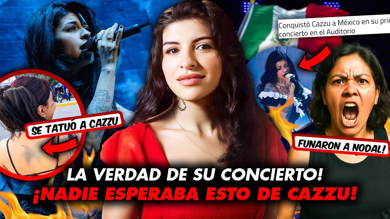 CAZZU LO DESTRONÓ EN MÉXICO 🔥 LA FUERTE VERDAD DETRÁS DE SU SHOW MÁS ESPERADO