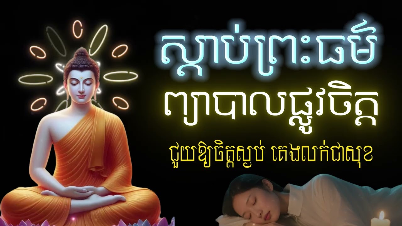 ស្ដាប់ព្រះធម៌អប់រំចិត្ត មុនគេង, ព្យាបាលផ្លូវចិត្ត, Dharma Education Mind
