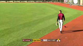 Conner Leonard Baseball App vs NCCU 4 17 18 double