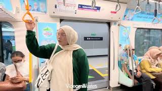 FRIST TIME NAIK MRT ‼️ || dari Bundaran HI-BlokMbca 