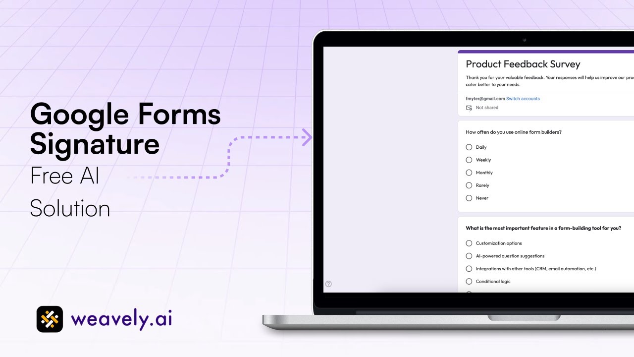 How to Add a Signature to Google Forms (FREE AI Solution)