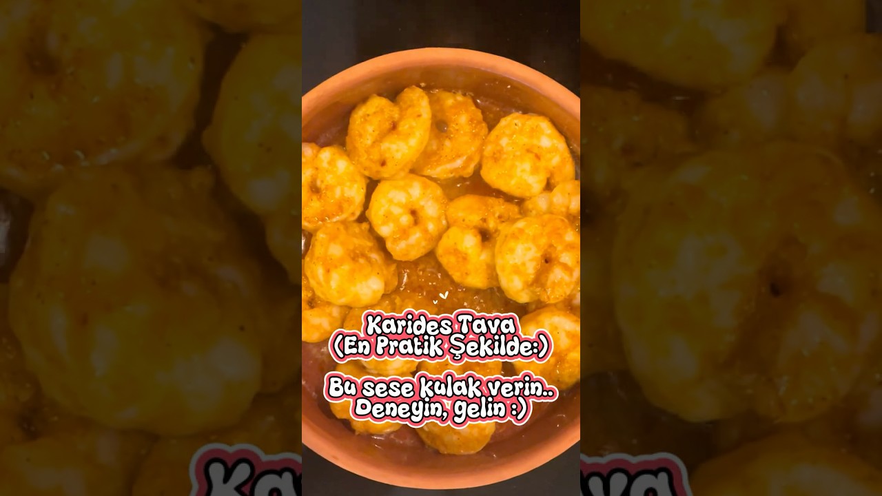 Karides Tava Tereyağlı 3 Dakikada Pratik ve Harika #karides #karidestava #tereyağlı