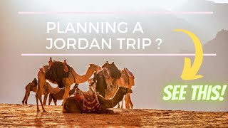 Jordan Itinerary Planning