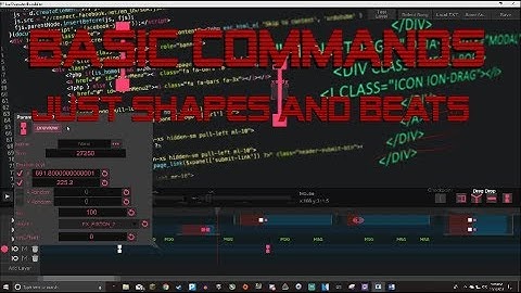 Just shapes and beats - (level editor) - basic tutorial