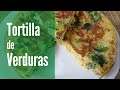 TORTILLA DE VERDURAS  |  Receta saludable