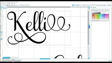 Adding Glyphs from the Samantha Font to Silhouette Studio