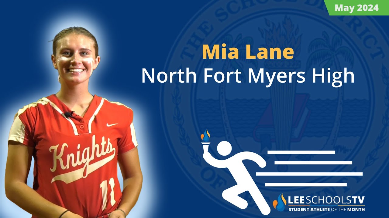 Student Athlete of the Month Mia Lane (May 2024) YouTube