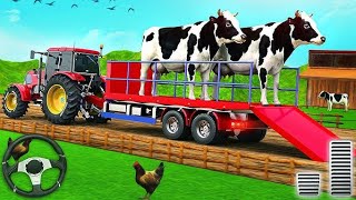 Real Tractor Cargo Transport Game  Drive indian tractor simulator 3D Android GamePlay  screenshot 5