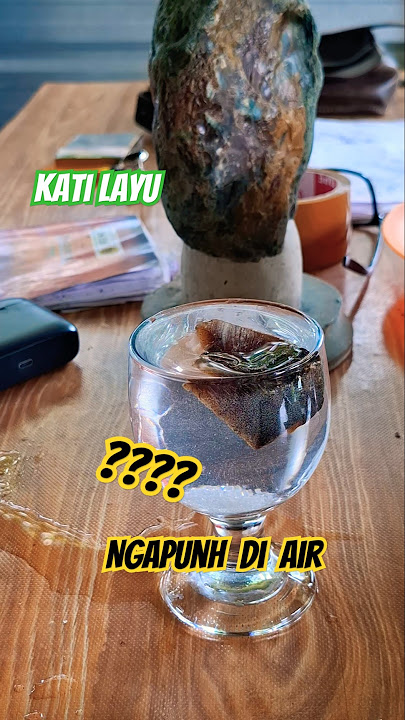 Cara tes bahan ambar getah kati layu yang asli #batuakik  #ambarkatilayu