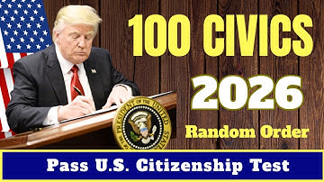 2026 random 100 civics questions and answers - U.S. citizenship interview I N400 Interview #n400