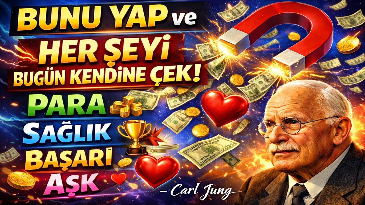 BUNU YAP ve 🧲HER ŞEYİ BUGÜN KENDİNE ÇEK | PARA, SAĞLIK, BAŞARI, AŞK — Carl Jung