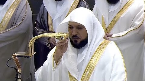 قبس من تلاوة فضيلة الشيخ د.ماهر المعيقلي من صلاة التهجد ليلة ٢٢ رمضان ١٤٤٦ه‍. #ماهرالمعيقلي