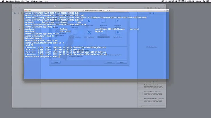 Xib, Nib and Storyboard
