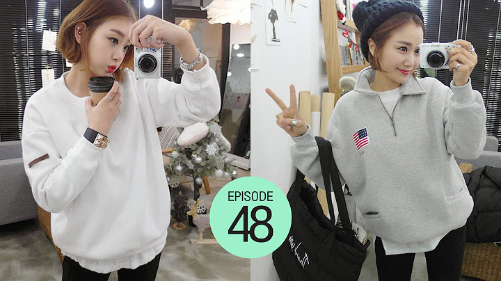 [옷주남48] 올 겨울 대박난 맨투맨티!