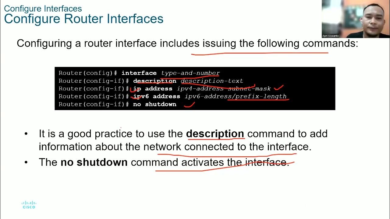 Basic router configuration YouTube