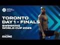 Lets relive the Swimming World Cup 2025 | Toronto - Day 1 | Finals