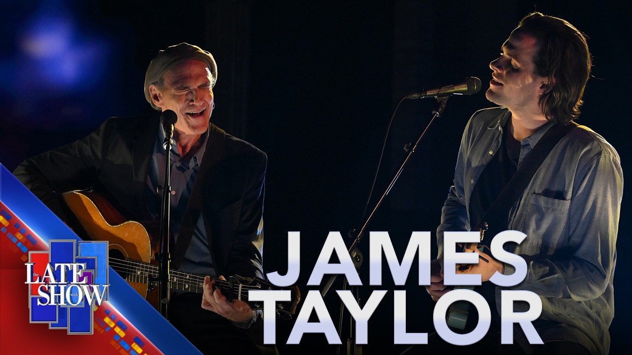 "You Can Close Your Eyes" - James Taylor (LIVE on The Late Show)