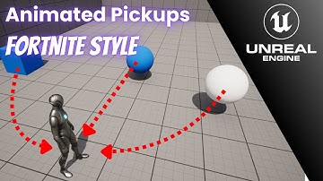 Create Animated Pickups AAA Fortnite style | Unreal Engine Tutorial Series #4