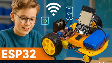 ESP32 IoT Project | WiFi Controlled Car using ESP32 | DIY IoT Car Project 2025 Part1