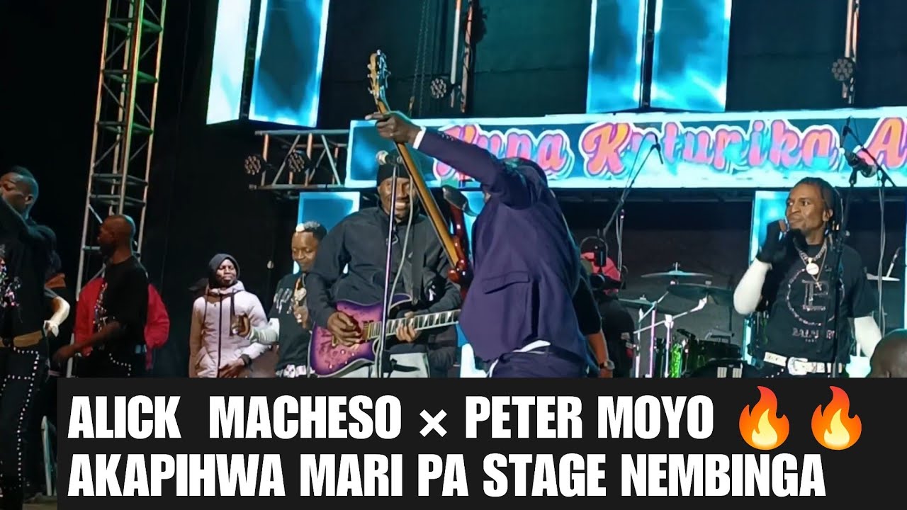 ALICK  MACHESO × PETER MOYO 🔥🔥AKAPIHWA MARI PA STAGE NEMBINGA LIVE AT ( KUPA KUTURIKA) ALBUM LAUNCH